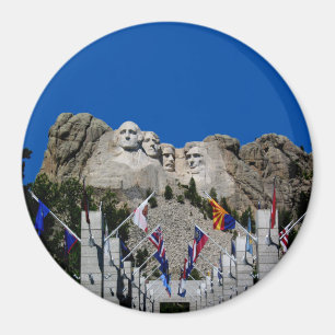 Mount Rushmore Photo Souvenir Magneet