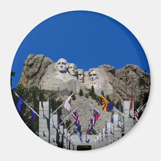 Mount Rushmore  Photo Souvenir Magneet (Voorkant)