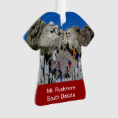 Mount Rushmore Photo Souvenir Ornament (voorkant)