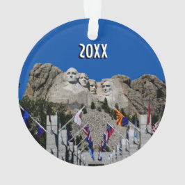 Mount Rushmore  Photo Souvenir Ornament