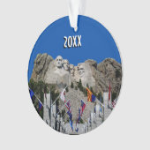 Mount Rushmore  Photo Souvenir Ornament (voorkant)