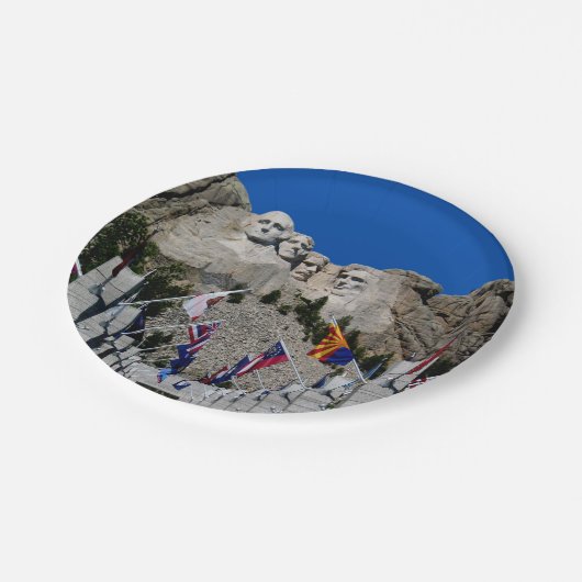 Mount Rushmore  Photo Souvenir Papieren Bordje (Gekanteld)
