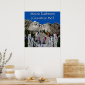Mount Rushmore  Photo Souvenir Poster (Keuken)
