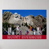 Mount Rushmore Photo Souvenir Poster (Voorkant)