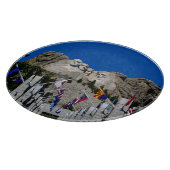 Mount Rushmore Photo Souvenir Snijplank (Hoek)
