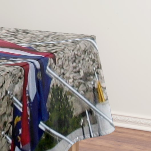 Mount Rushmore Photo Souvenir Tafelkleed (Voorbeeld)