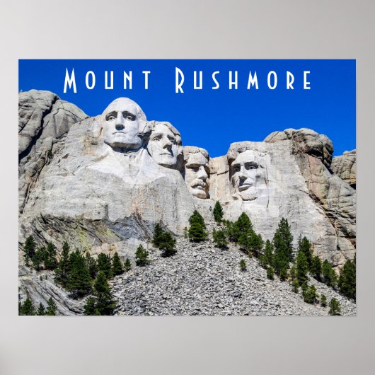 Mount Rushmore Poster (Voorkant)