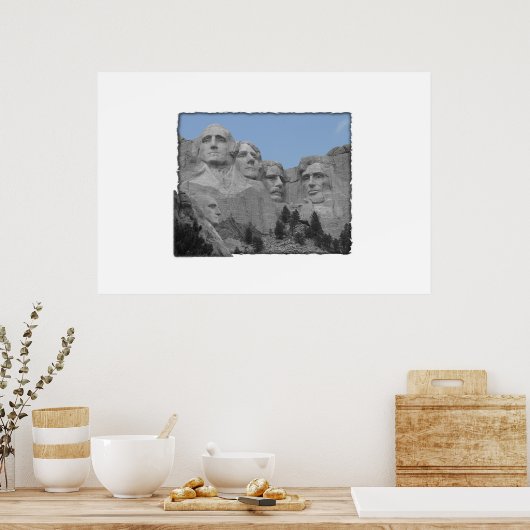 Mount Rushmore Poster (Keuken)
