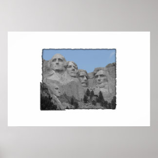 Mount Rushmore Poster