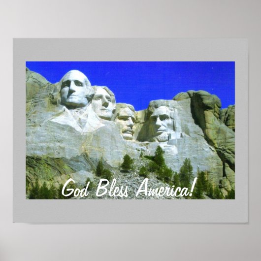 Mount Rushmore Poster (Voorkant)