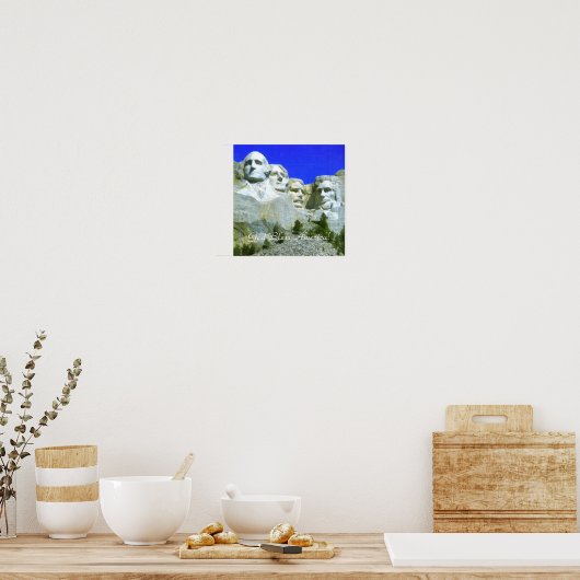 Mount Rushmore Poster (Keuken)