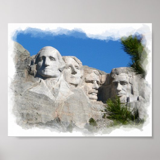 Mount Rushmore Poster (Voorkant)