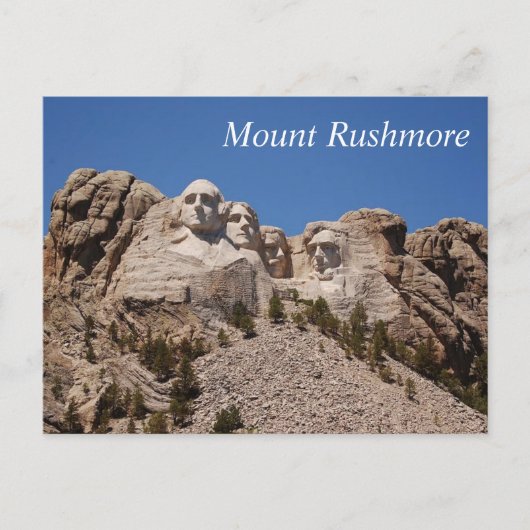 Mount Rushmore - prentbrief Briefkaart (Voorkant)