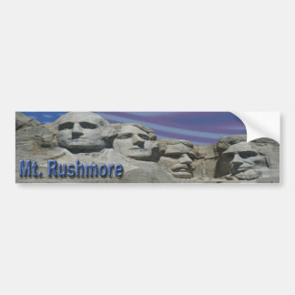 MOUNT RUSHMORE PRESIDENTEN BUMPERSTICKER