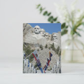 MOUNT RUSHMORE PRESIDENTEN MEMORIAL SOUTH DAKOTA BRIEFKAART (Staand voorkant)