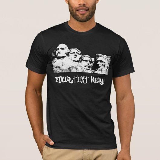 Mount Rushmore Presidenten T-shirt (Voorkant)