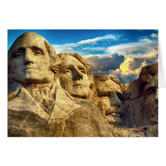 Mount Rushmore Presidential Memorial (Voorkant Horizontaal)