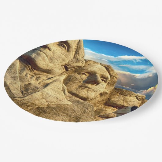 Mount Rushmore Presidential Memorial Bord (Gekanteld)