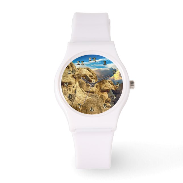 Mount Rushmore Presidential Memorial Horloge (Voorkant)