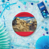 Mount Rushmore Presidential Memorial Papieren Bordje (Feest)