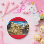 Mount Rushmore Presidential Memorial Papieren Bordje (Feest)