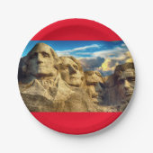 Mount Rushmore Presidential Memorial Papieren Bordje (Voorkant)