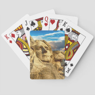 Mount Rushmore Presidential Memorial Pokerkaarten