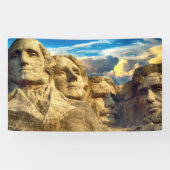 Mount Rushmore Presidential Memorial Spandoek (Horizontaal)