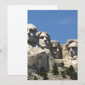 Mount Rushmore Save The Date (Voorkant / Achterkant)