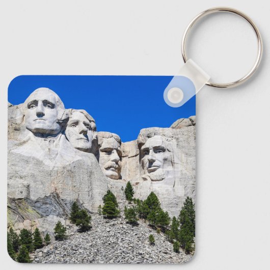 Mount Rushmore Sleutelhanger (Achterkant)