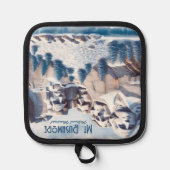 Mount Rushmore Sneeuwkerst Pannenlap (Voorkant)