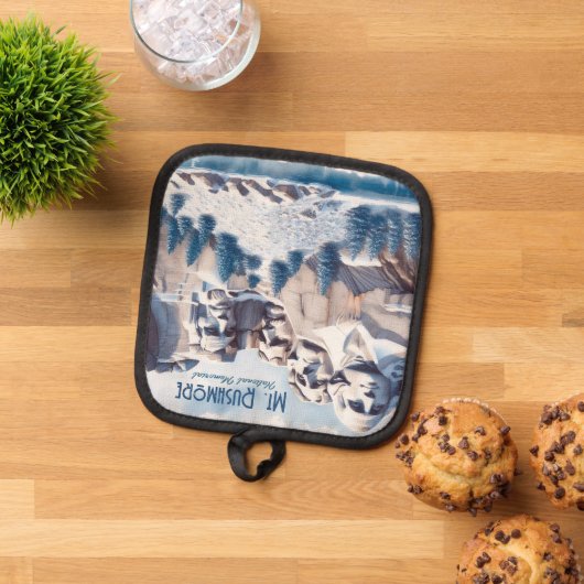 Mount Rushmore Sneeuwkerst Pannenlap (Top down)