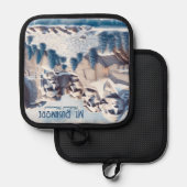 Mount Rushmore Sneeuwkerst Pannenlap (Voorkant / Achterkant)