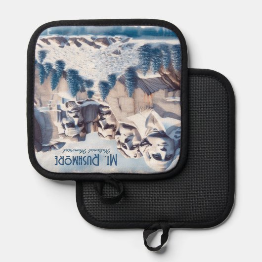 Mount Rushmore Sneeuwkerst Pannenlap (Voorkant / Achterkant)