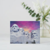 Mount Rushmore, South Dakota, Amerikaanse Presiden Briefkaart (Staand voorkant)