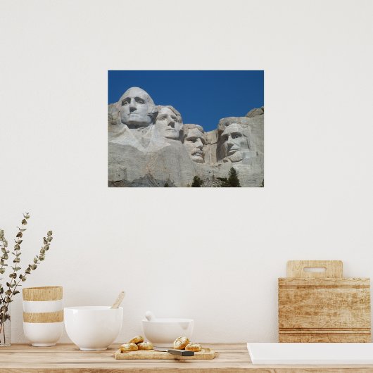 Mount Rushmore, South Dakota, Amerikaanse Presiden Poster (Keuken)
