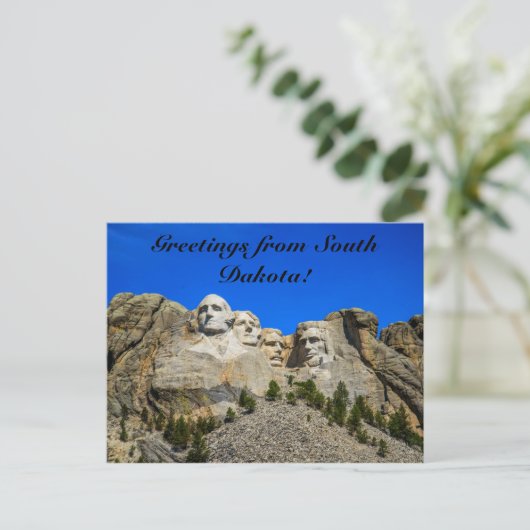 Mount Rushmore, South Dakota Briefkaart (Staand voorkant)