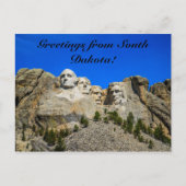 Mount Rushmore, South Dakota Briefkaart (Voorkant)