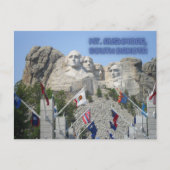 Mount Rushmore South Dakota Briefkaart (Voorkant)