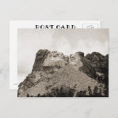 Mount Rushmore South Dakota Briefkaart (Voorkant / Achterkant)