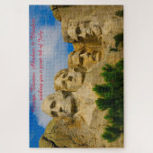 Mount Rushmore South Dakota Jigzaag Puzzle Legpuzzel (Verticaal)