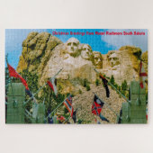 Mount Rushmore South Dakota. Jigzaag Puzzle Legpuzzel (Horizontaal)