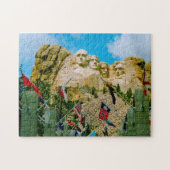 Mount Rushmore South Dakota. Legpuzzel (Horizontaal)