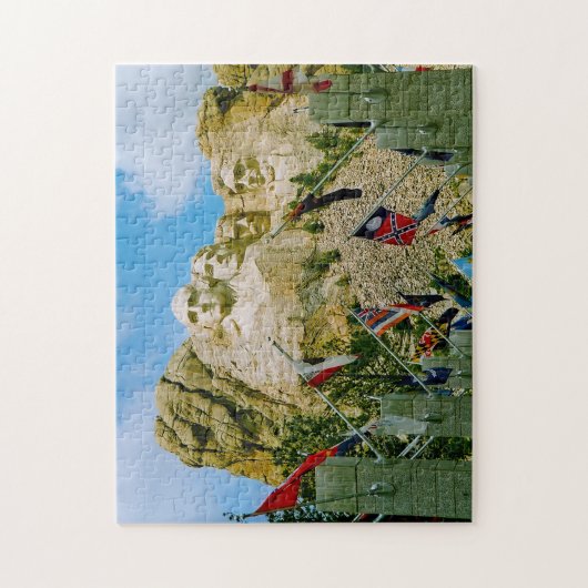 Mount Rushmore South Dakota. Legpuzzel (Verticaal)