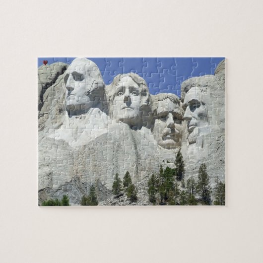 Mount Rushmore South Dakota Legpuzzel (Horizontaal)