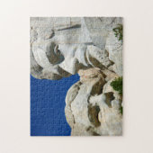 Mount Rushmore South Dakota. Legpuzzel (Verticaal)