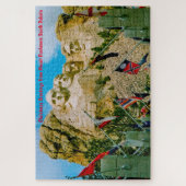 Mount Rushmore South Dakota. Legpuzzel (Verticaal)