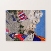 Mount Rushmore South Dakota. Legpuzzel (Horizontaal)