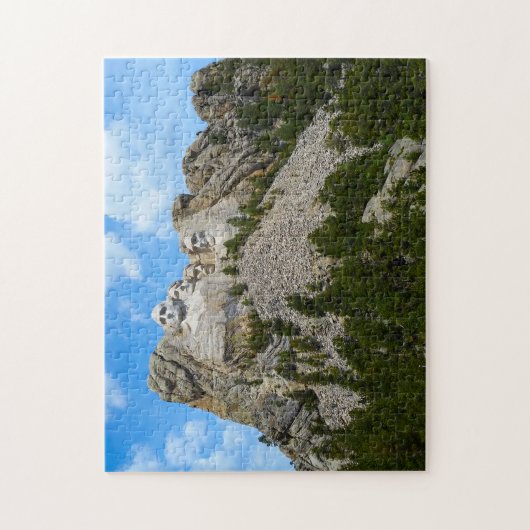 Mount Rushmore South Dakota. Legpuzzel (Verticaal)