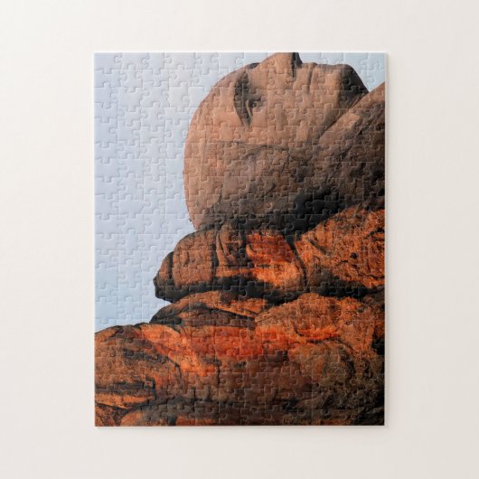 Mount Rushmore South Dakota. Legpuzzel (Verticaal)